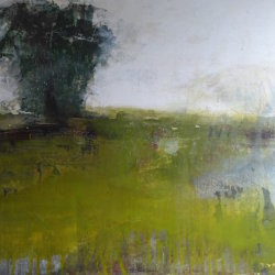 Oak - 102x81cm mixed media on canvas