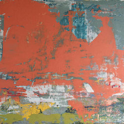Skies of Brass 40x60cm mixed media on canvas SOLD