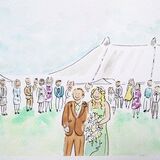 Medium A5 Wedding portrait