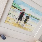 Medium A5 Watercolour portrait