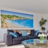 Duporth Oil Painting Triptych Commission