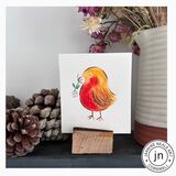 Limited Edition robin painting