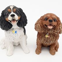 Liam & Cora, King Charles Spaniel Commissions 2020