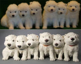 Cocopups - Samoyed Pup Huddle, Commission 2013