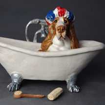 Fergus in the Bath, commission 2016