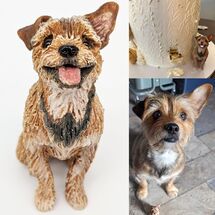 Gus, miniature commission for a wedding cake! 2023