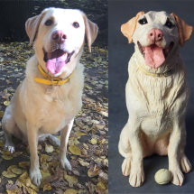 Saphie Labrador, Miniature Commission 2017