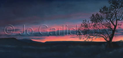 Last Light Over Wensleydale