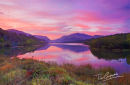 Beautiful Llyn Padarn at sunrise