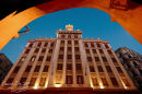 Ron Bacardi building at night