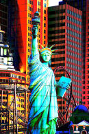 Statue of Liberty in Las Vegas at New York, New York hotel