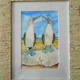 Bill and Billie A5 watercolour