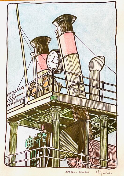 pa 06 Steam Clock sketch