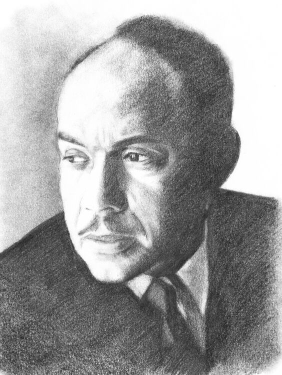 Ralph Ellison - graphite
