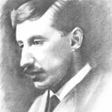Edward Morgan Forster - graphite