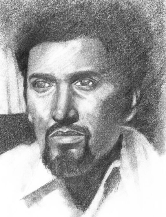 Sam Selvon - graphite