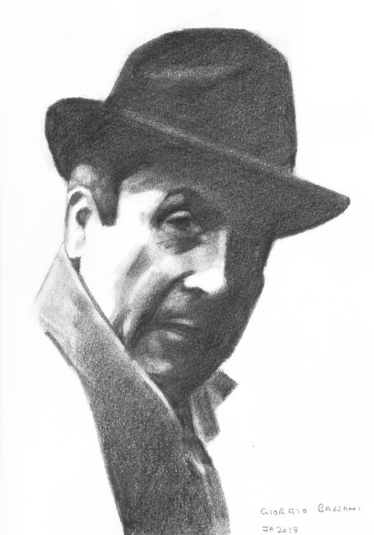 Giorgio Bassani - graphite