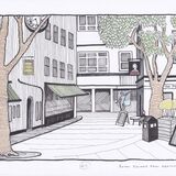 Royal Square from sketch