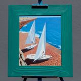 St Catherine boats on slipway A4