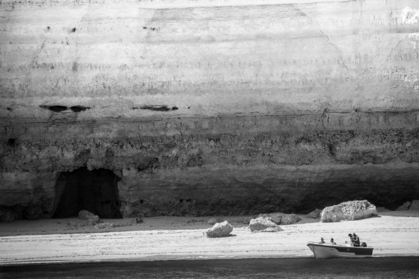 Boat and Cliff