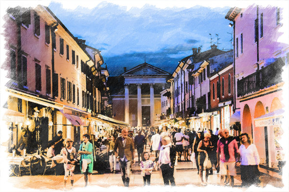 Downtown Bardolino