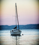 Sunrise on Lake Garda