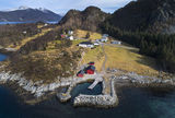 Dronefoto eiendom på oppdrag