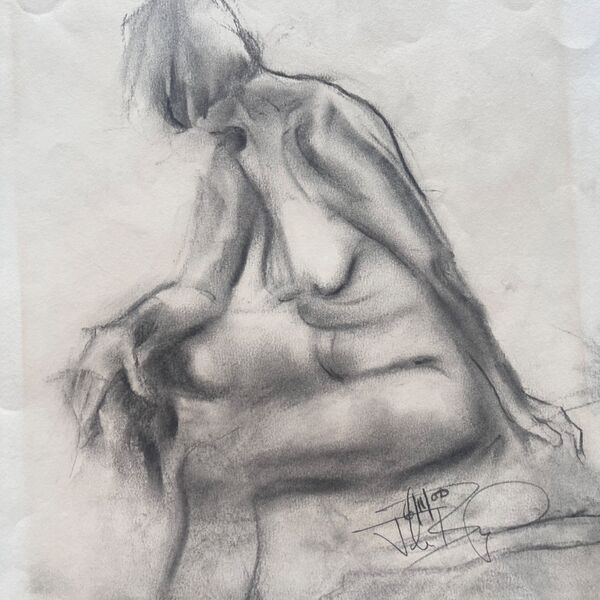 Female Nude study