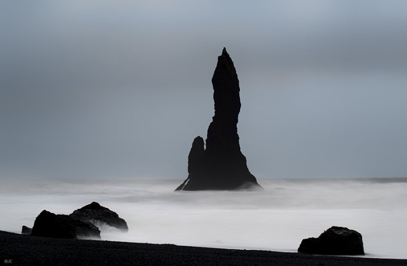 Reynisdrangar erect