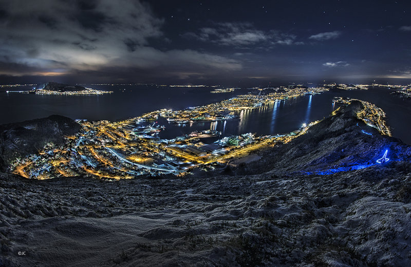 Aalesund from west