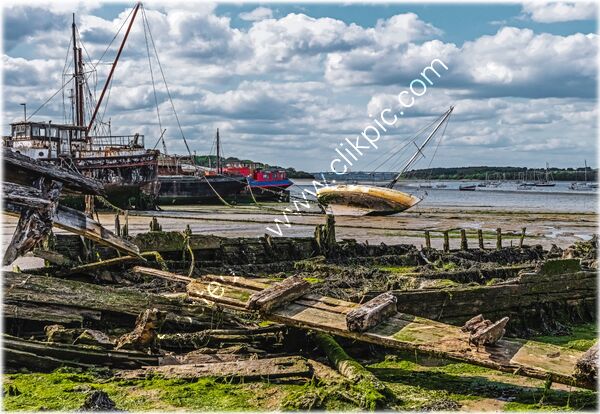 Time & Tide study 3 Giclee on Canvas
