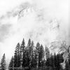 Yosemite, El Capitan in Mist