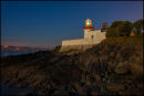 Ballynacourty Lighthouse by Moonlight