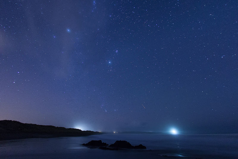 Stars over Galley Head