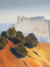‘Stillness, the walls of Richmond Castle’