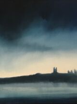 ‘Lifting storm, Dunstanburgh Castle’