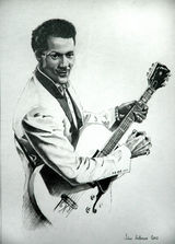 Chuck Berry. (sold)
