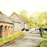 Card Bredicot -hamlet in Worcestershire