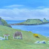 Card Mare and foal Worms Head