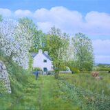 Cottage at Llanmadoc, north Gower