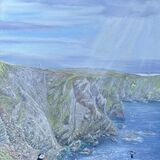 Hermaness cliffs, Unst, Shetland