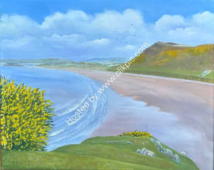 Rhossili beach, Gower