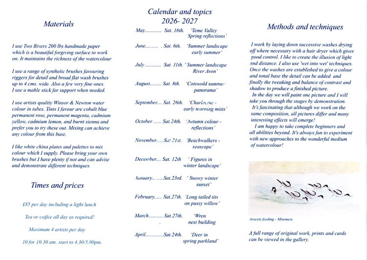 John Horton Courses leaflet 26 - 27