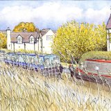 Tibberton, Birmingham-Worcester canal