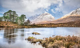 Mighty Liathach from Loch Clair