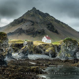 The White House, Arnastapi Harbour, Iceland