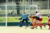 Katie Long scores the equaliser for Leicester Vs Bowdon Hightown