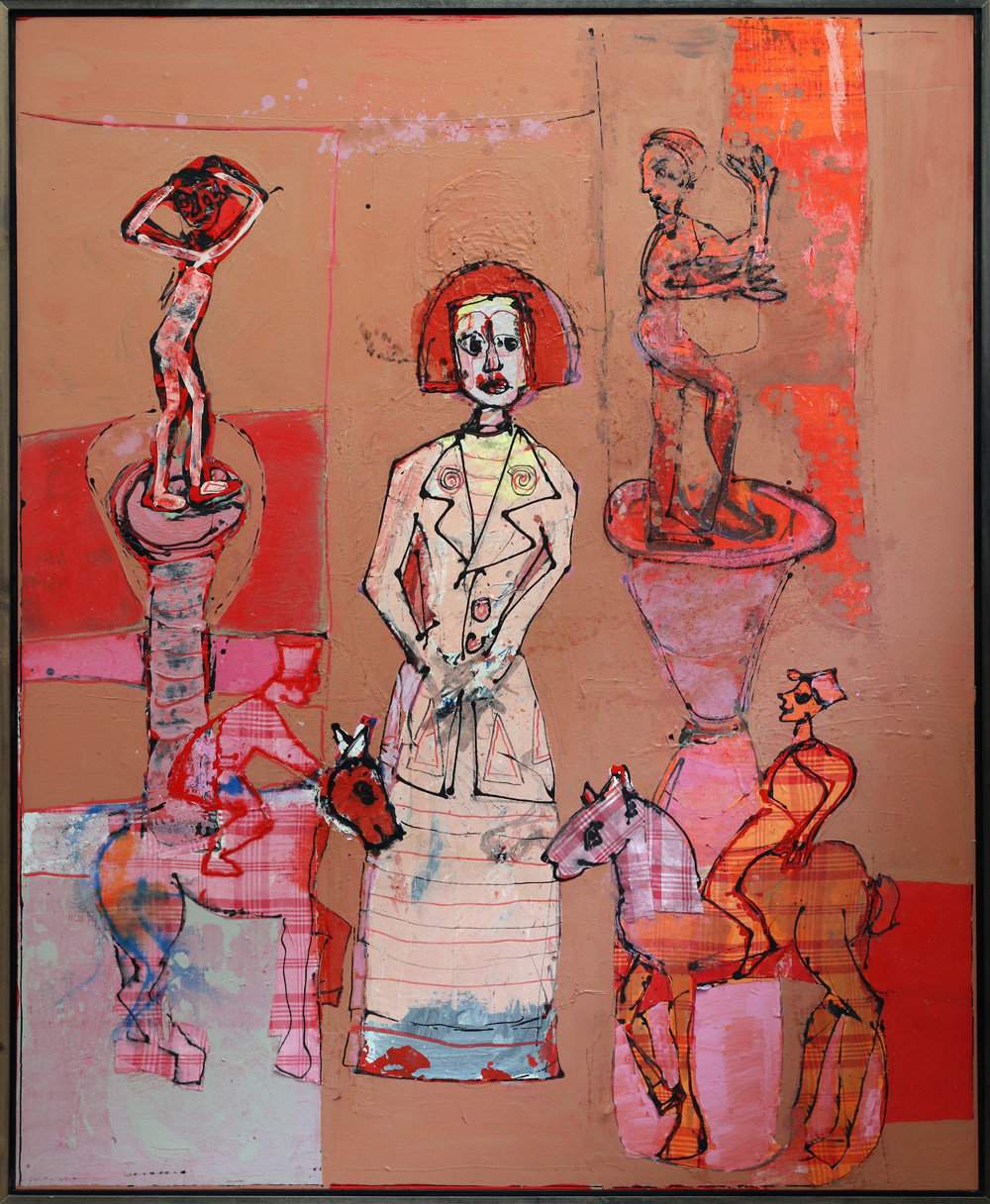 Red Picture (Modern Infanta), 2020