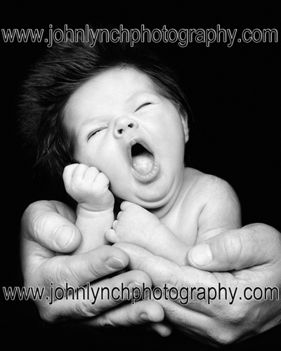 B&W Newborn Baby Photographer Kent
