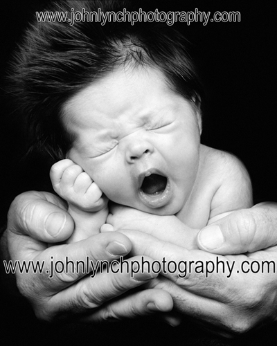 B&W Newborn Baby Photographer Kent